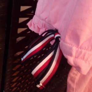 Tommy Hilfiger Puffed Short Sleeve Tee Ribbons